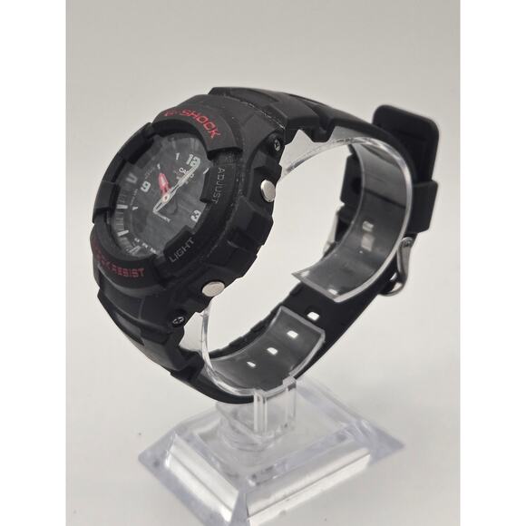 Casio G-Shock G-100 Watch Sport Matte Black Resin 200M WR Tactical Military Work